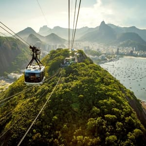 슈가로프산 케이블카